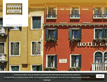 Tablet Screenshot of hotelgardenavenice.it